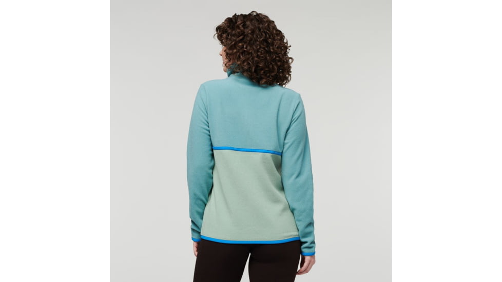 Cotopaxi Amado Fleece - Womens, Bluegrass/Silver Leaf, Extra Small, AMFJ-F22-BLGSL-W-XS