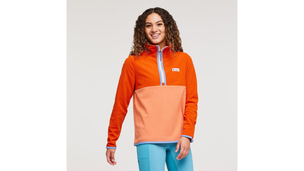 Cotopaxi Amado Fleece - Womens, Canyon/Nectar, Large, AMFJ-S23-CYNNT-W-L