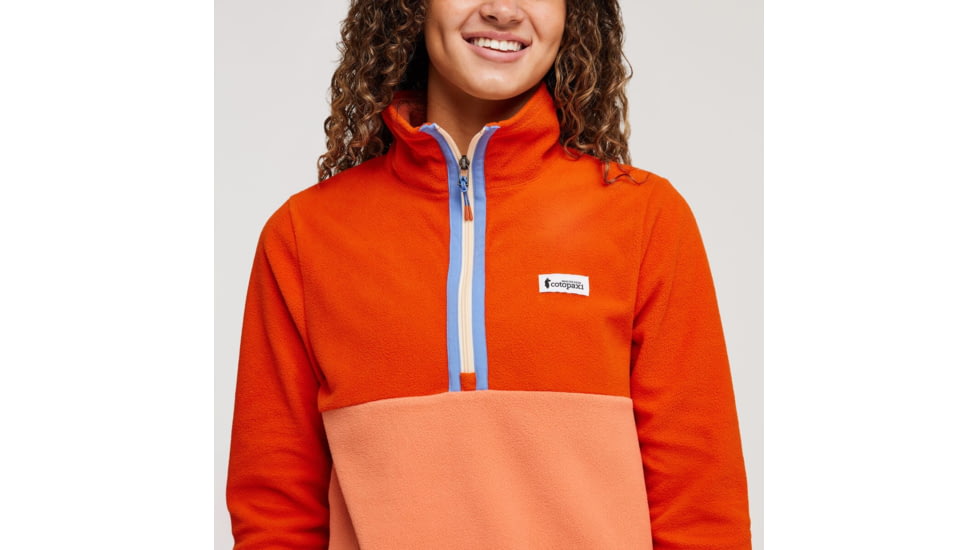 Cotopaxi Amado Fleece - Womens, Canyon/Nectar, Large, AMFJ-S23-CYNNT-W-L