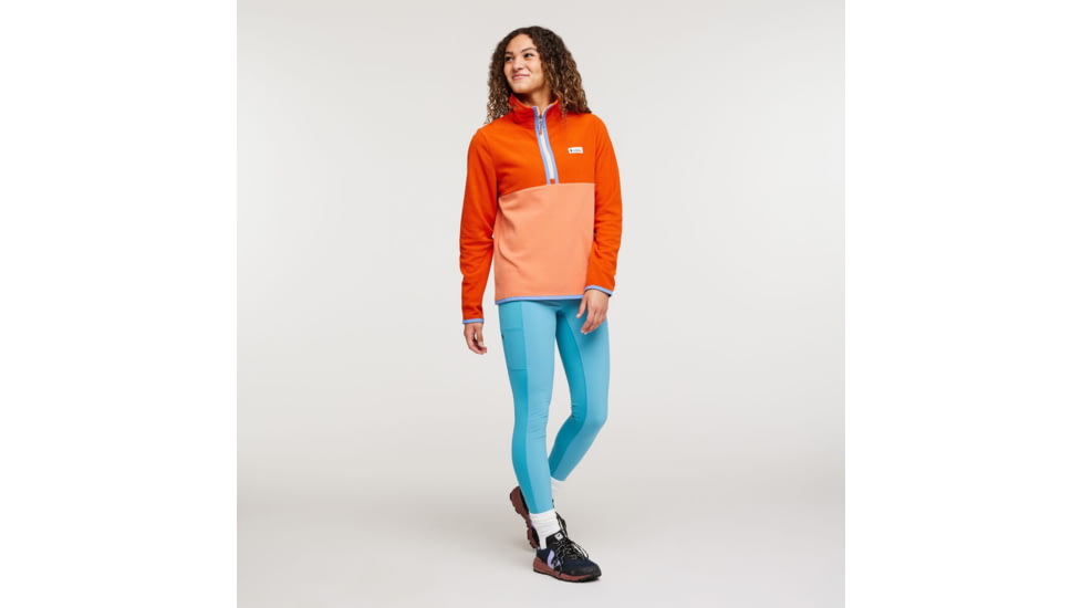 Cotopaxi Amado Fleece - Womens, Canyon/Nectar, Large, AMFJ-S23-CYNNT-W-L