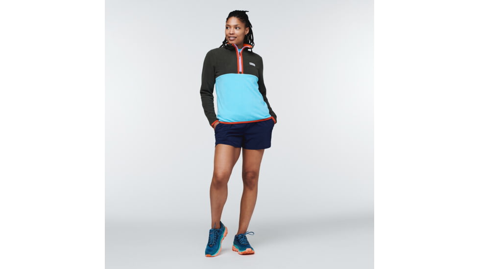 Cotopaxi Amado Fleece - Womens, Iron &amp; Blue Sky, Small, AMFJ-S22-IRBS-W-S