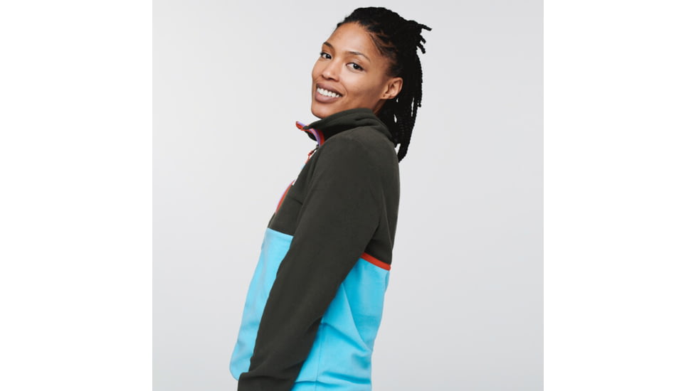 Cotopaxi Amado Fleece - Womens, Iron &amp; Blue Sky, Small, AMFJ-S22-IRBS-W-S