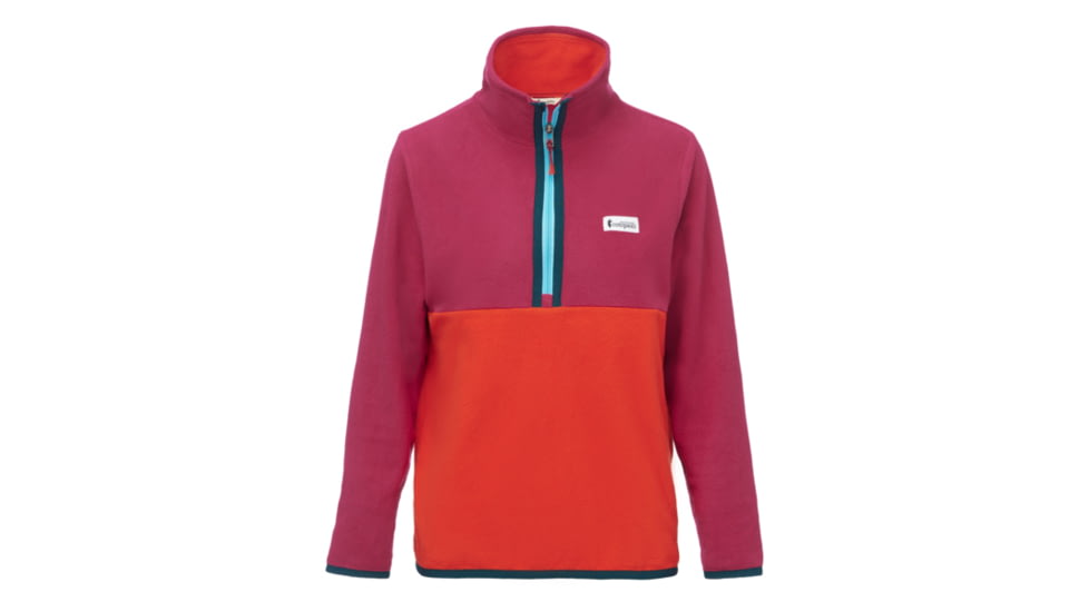 Cotopaxi Amado Fleece - Womens, Raspberry &amp; Canyon, Small, AMFJ-S22-RBCYN-W-S