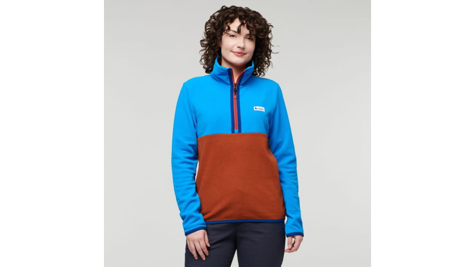 Cotopaxi Amado Fleece - Womens, Saltwater/Spice, Large, AMFJ-F22-SWSPC-W-L