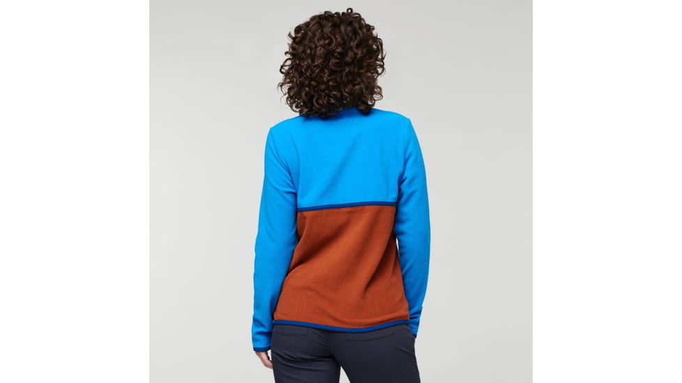 Cotopaxi Amado Fleece - Womens, Saltwater/Spice, Large, AMFJ-F22-SWSPC-W-L