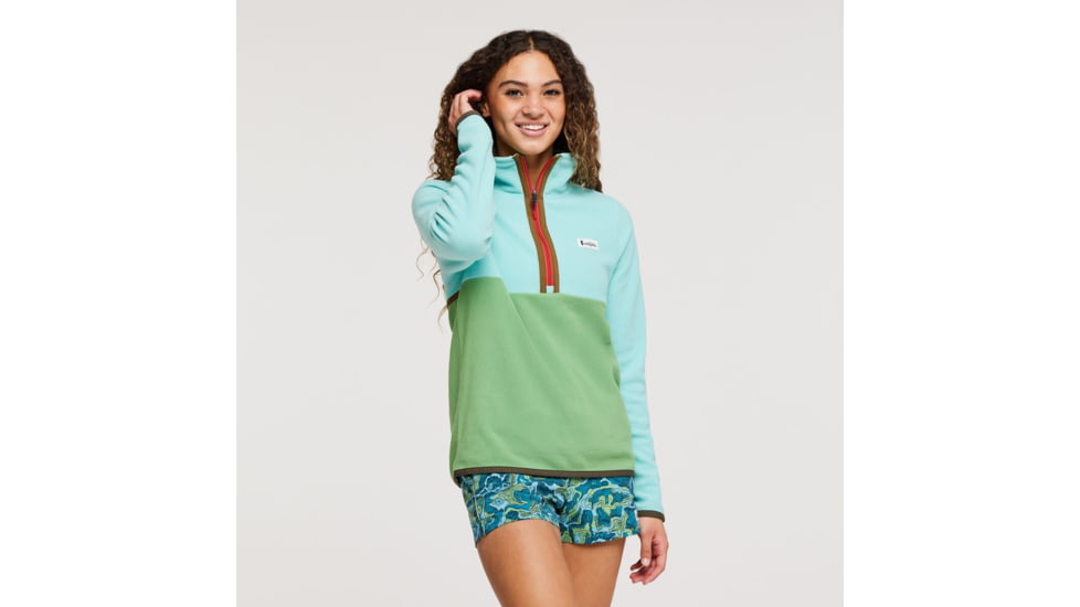 Cotopaxi Amado Fleece - Womens, Sea Glass/Kelp, Medium, AMFJ-S23-SGKLP-W-M