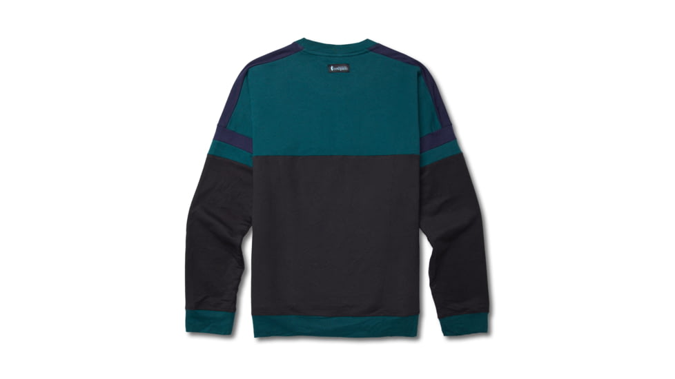 Cotopaxi Bandera Sweatshirt - Mens, Deep Ocean/Black, Large, BDSW-F22-DEOBLK-M-L