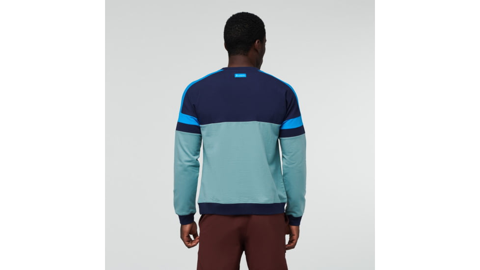 Cotopaxi Bandera Sweatshirt - Mens, Maritime/Bluegrass, Extra Large, BDSW-F22-MTBLG-M-XL