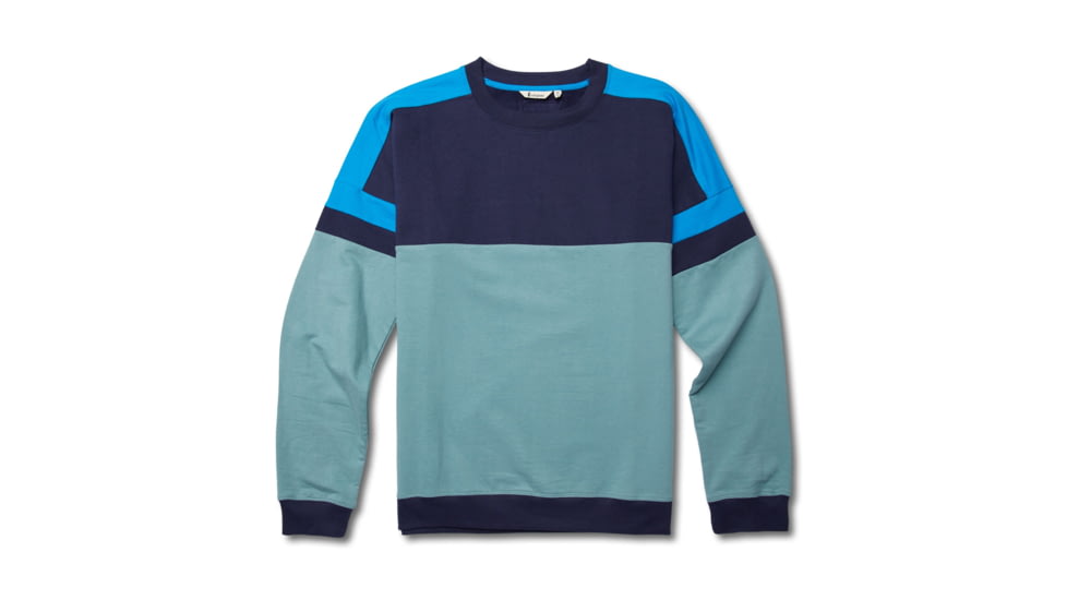 Cotopaxi Bandera Sweatshirt - Mens, Maritime/Bluegrass, Extra Large, BDSW-F22-MTBLG-M-XL