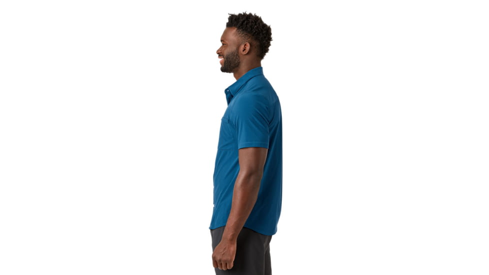 Cotopaxi Cambio Button Up Shirt - Mens, Indigo, 2XL, CAMB-S21-IND-M-XXL