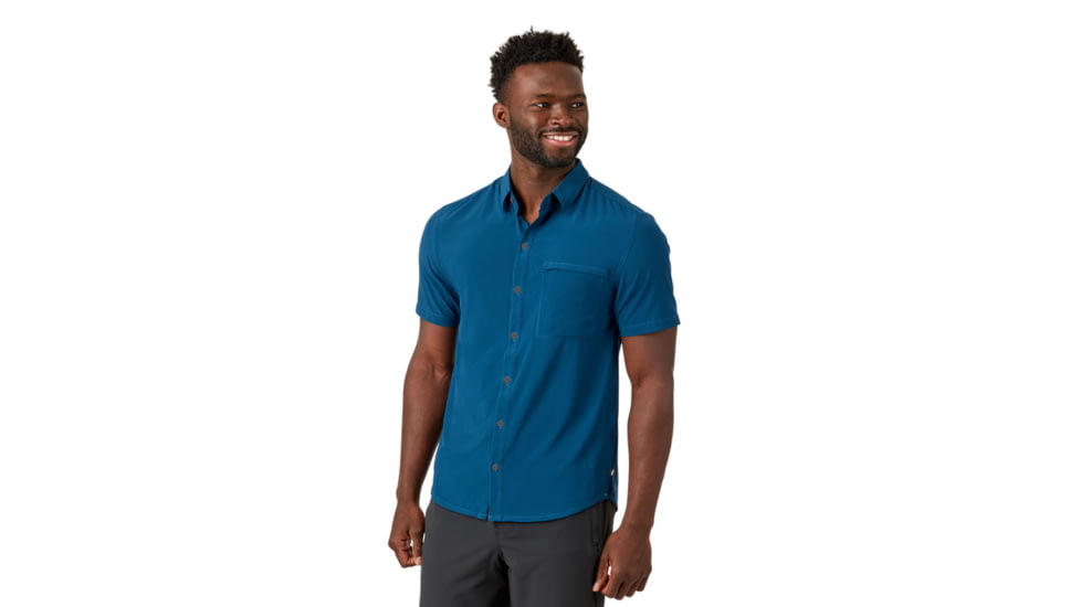 Cotopaxi Cambio Button Up Shirt - Mens, Indigo, 2XL, CAMB-S21-IND-M-XXL