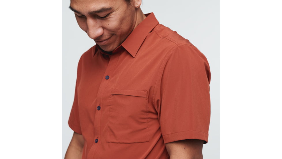 Cotopaxi Cambio Button Up Shirt - Mens, Spice, Small, CAMB-S22-SPC-M-S