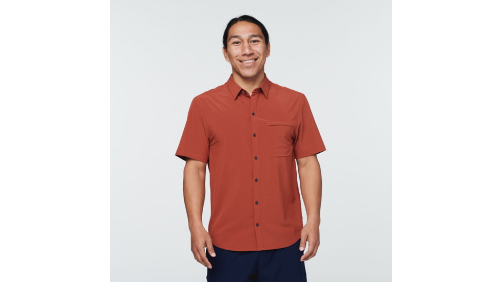 Cotopaxi Cambio Button Up Shirt - Mens, Spice, Small, CAMB-S22-SPC-M-S
