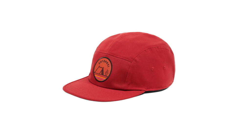 Cotopaxi Camp Life 5-Panel Hat, Currant, One Size, FPH-CL-F22-CURR-U-OS