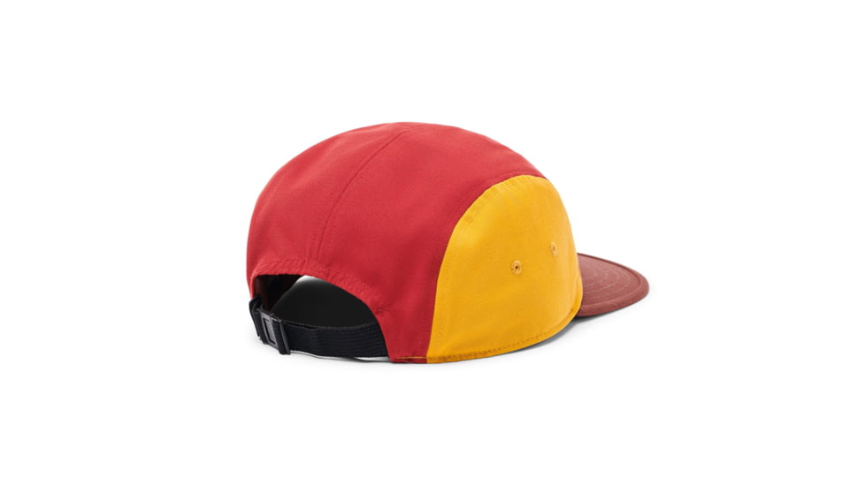 Cotopaxi Camp Life 5-Panel Hat, Saltwater/Chestnut, One Size, FPH-DG-F22-SWCHS-U-OS
