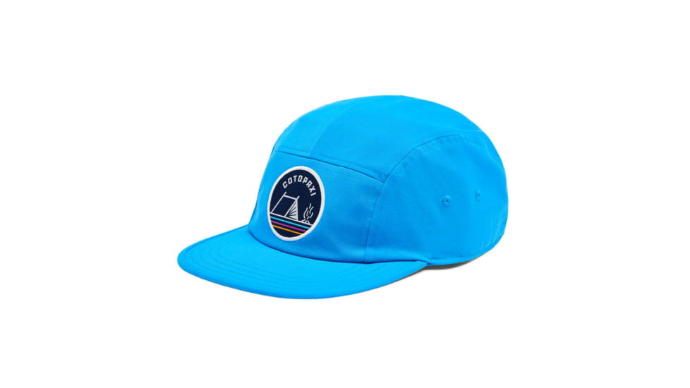 Cotopaxi Camp Life 5-Panel Hat, Saltwater, One Size, FPH-CL-F22-SLTWR-U-OS