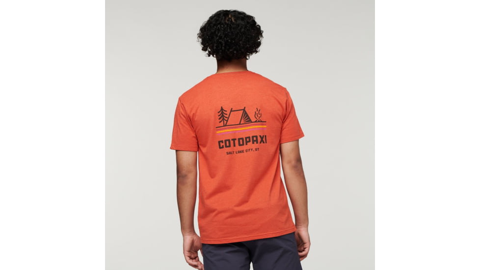 Cotopaxi Camp Life T-Shirt - Mens, Canyon, Small, TS-F22-CL-CANY-M-S