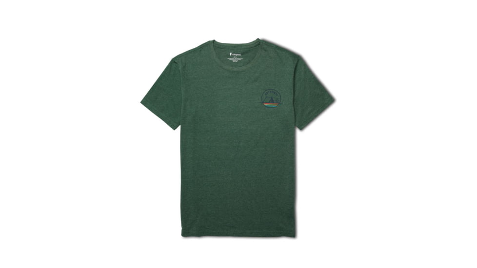 Cotopaxi Camp Life T-Shirt - Mens, Forest, Small, TS-F22-CL-FORE-M-S