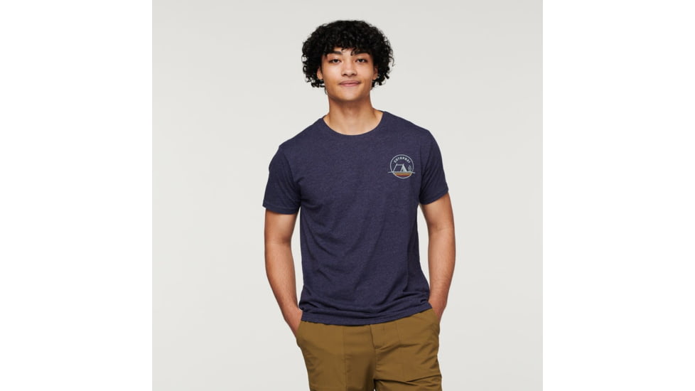 Cotopaxi Camp Life T-Shirt - Mens, Maritime, Extra Large, TS-F22-CL-MTM-M-XL
