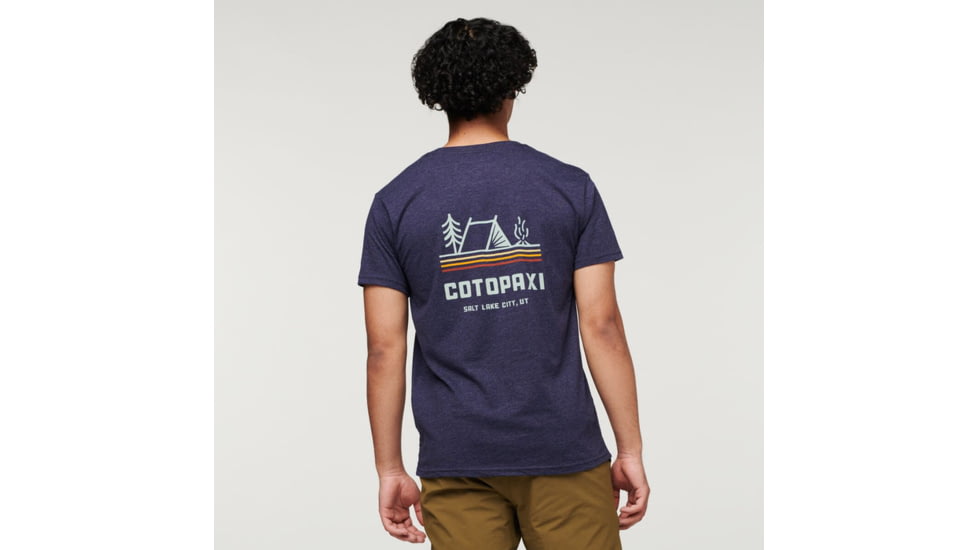 Cotopaxi Camp Life T-Shirt - Mens, Maritime, Extra Large, TS-F22-CL-MTM-M-XL