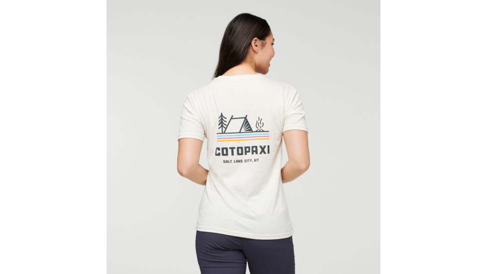 Cotopaxi Camp Life T-Shirt - Womens, Bone, Extra Large, TS-F22-CL-BONE-W-XL
