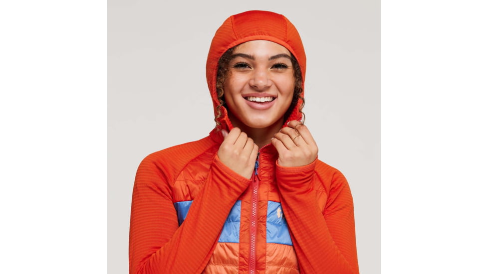 Cotopaxi Capa Hybrid Insulated Hooded Jacket  - Women's, Canyon &amp; Nectar, Small, CAHYJ-S23-CYNNT-W-S