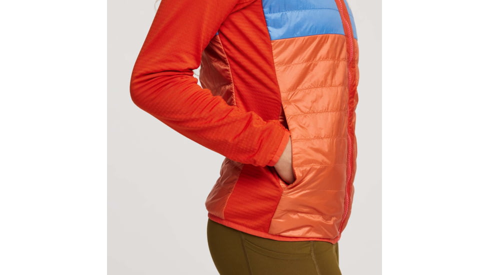Cotopaxi Capa Hybrid Insulated Hooded Jacket - Womens, Canyon &amp; Nectar, Small, CAHYJ-S23-CYNNT-W-S
