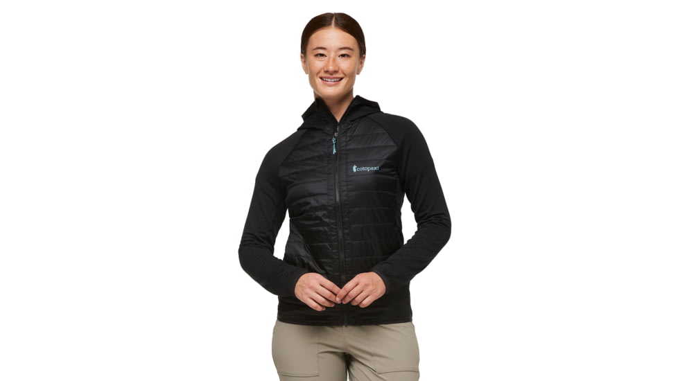 Cotopaxi Capa Hybrid Insulated Hooded Jacket - Womens, Cotopaxi Black, Extra Small, CAHYJ-F23-CPBLK-W-XS