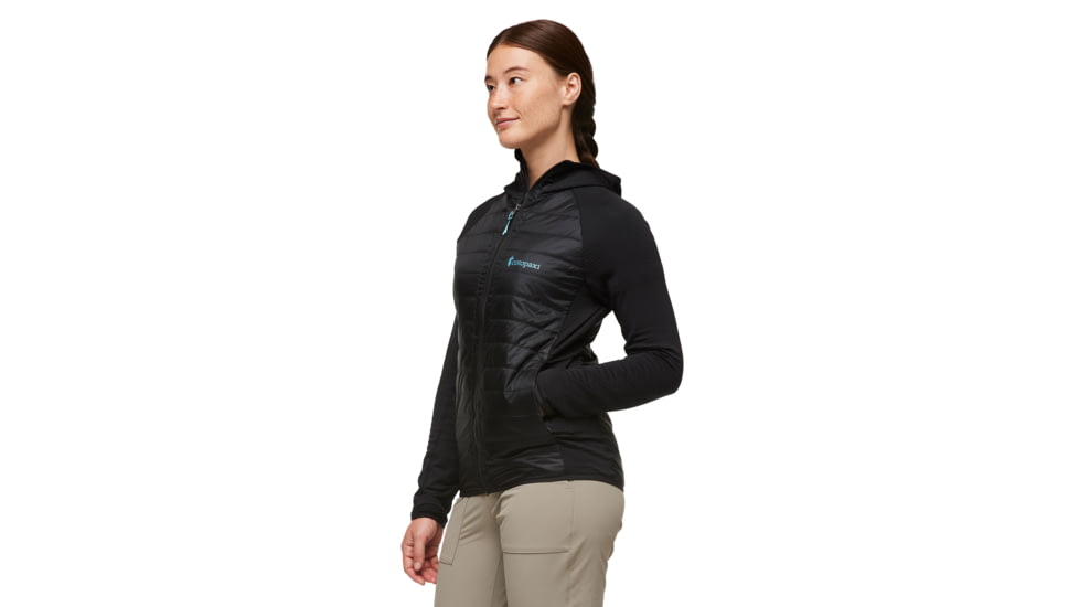 Cotopaxi Capa Hybrid Insulated Hooded Jacket - Womens, Cotopaxi Black, Extra Small, CAHYJ-F23-CPBLK-W-XS