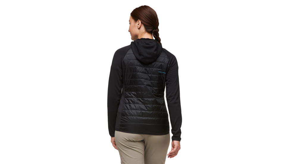 Cotopaxi Capa Hybrid Insulated Hooded Jacket - Womens, Cotopaxi Black, Extra Small, CAHYJ-F23-CPBLK-W-XS