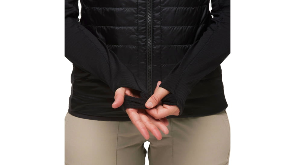 Cotopaxi Capa Hybrid Insulated Hooded Jacket - Womens, Cotopaxi Black, Extra Small, CAHYJ-F23-CPBLK-W-XS