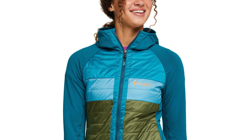 Cotopaxi Capa Hybrid Insulated Hooded Jacket - Womens, Gulf &amp; Pine, Small, CAHYJ-S23-GULFPN-W-S