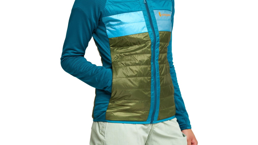 Cotopaxi Capa Hybrid Insulated Hooded Jacket - Womens, Gulf &amp; Pine, Small, CAHYJ-S23-GULFPN-W-S