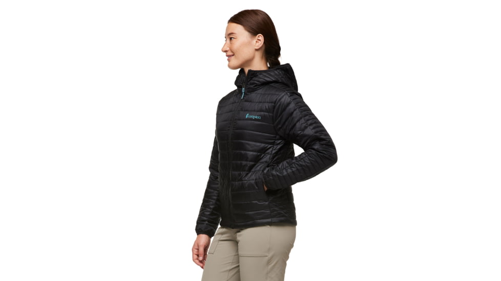 Cotopaxi Capa Insulated Hooded Jacket - Womens, Cotopaxi Black, Extra Large, CAPHJ-F23-CPBLK-W-XL