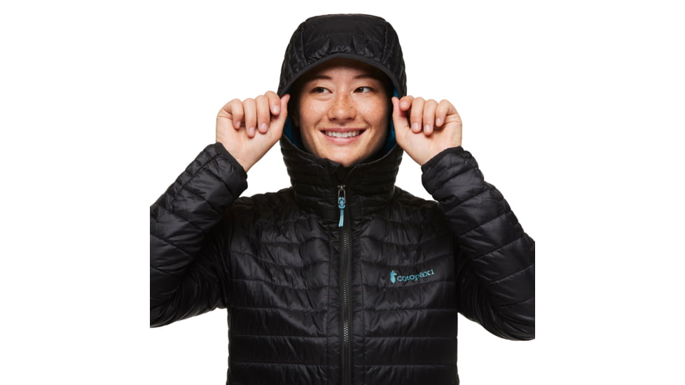Cotopaxi Capa Insulated Hooded Jacket - Womens, Cotopaxi Black, Extra Large, CAPHJ-F23-CPBLK-W-XL