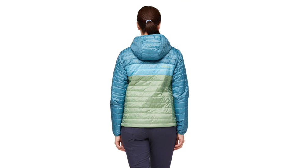Cotopaxi Capa Insulated Hooded Jacket - Womens, Drizzle/Aspen, 2XS, CAPHJ-F23-DRIZAS-W-XXS
