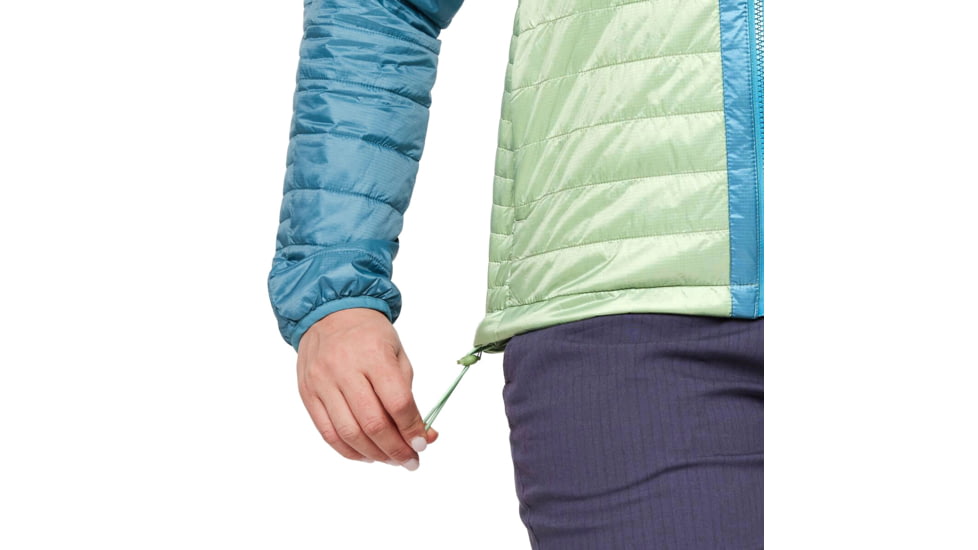 Cotopaxi Capa Insulated Hooded Jacket - Womens, Drizzle/Aspen, 2XS, CAPHJ-F23-DRIZAS-W-XXS