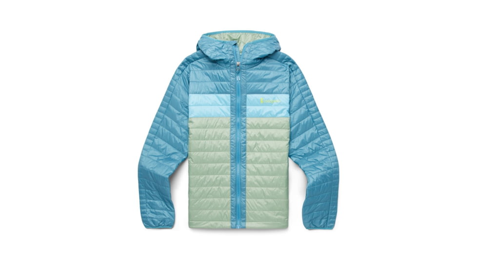 Cotopaxi Capa Insulated Hooded Jacket - Womens, Drizzle/Aspen, 2XS, CAPHJ-F23-DRIZAS-W-XXS