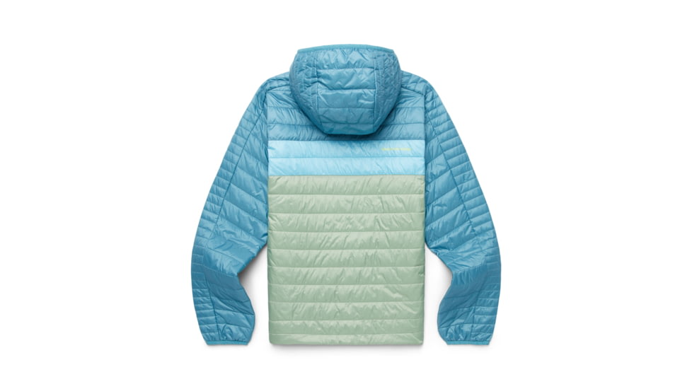 Cotopaxi Capa Insulated Hooded Jacket - Womens, Drizzle/Aspen, 2X, CAPHJP-F23-DRIZAS-W-2X