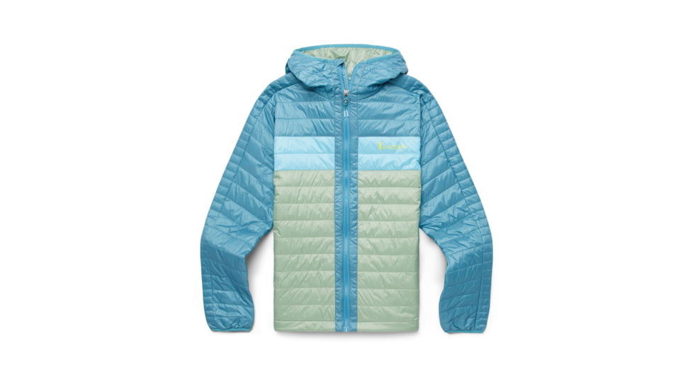 Cotopaxi Capa Insulated Hooded Jacket - Womens, Drizzle/Aspen, 2X, CAPHJP-F23-DRIZAS-W-2X