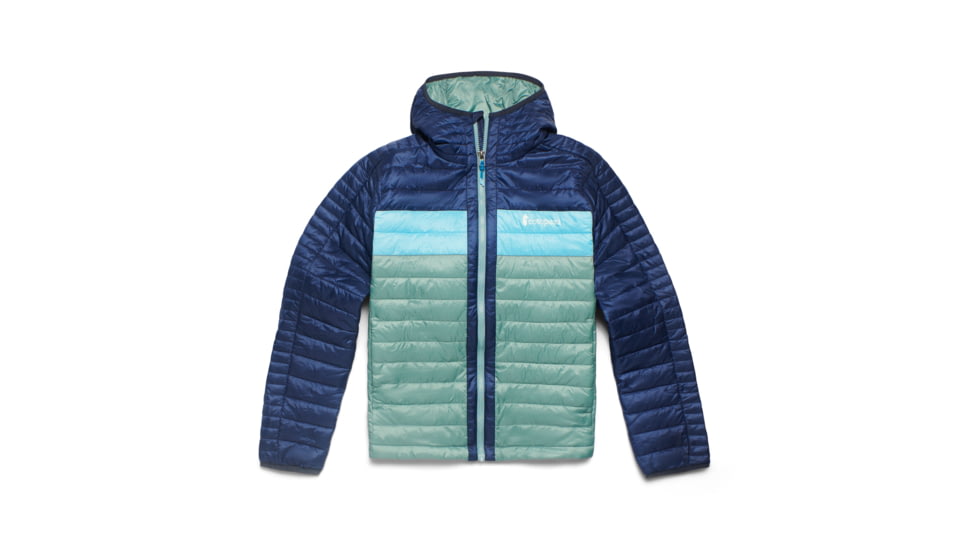 Cotopaxi Capa Insulated Hooded Jacket - Womens, Maritime/Bluegrass, Small, CAPHJ-F22-MTBLG-W-S