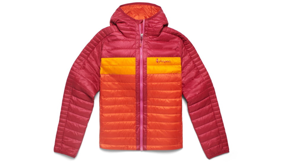Cotopaxi Capa Insulated Hooded Jacket - Womens, Raspberry/Canyon, Extra Small, CAPHJ-F22-RAZCN-W-XS