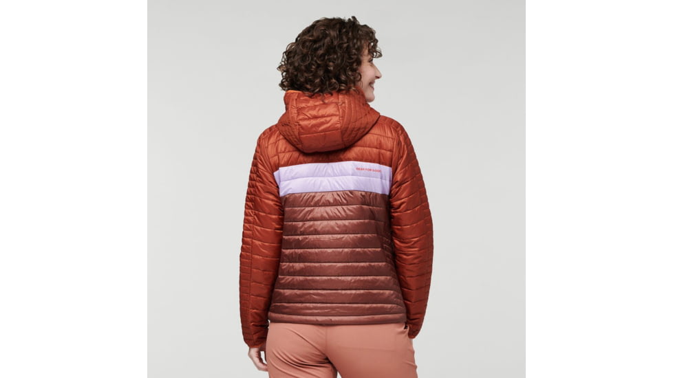 Cotopaxi Capa Insulated Hooded Jacket - Womens, Spice/Chestnut, Large, CAPHJ-F22-SPCCN-W-L