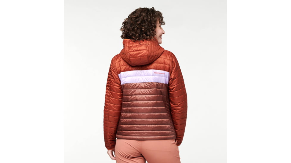 Cotopaxi Capa Insulated Hooded Jacket - Womens, Spice/Chestnut, Large, CAPHJ-F22-SPCCN-W-L