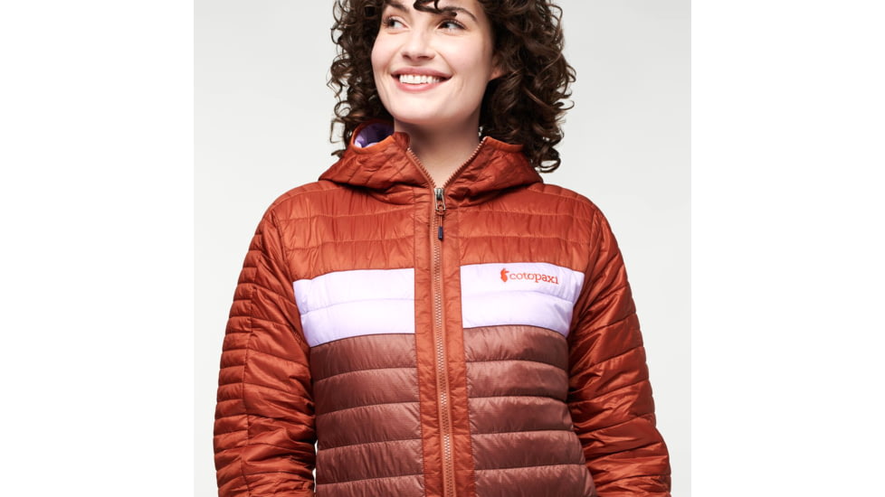 Cotopaxi Capa Insulated Hooded Jacket - Womens, Spice/Chestnut, Large, CAPHJ-F22-SPCCN-W-L