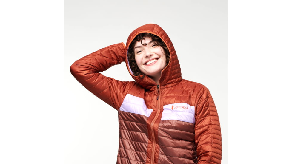Cotopaxi Capa Insulated Hooded Jacket - Womens, Spice/Chestnut, Large, CAPHJ-F22-SPCCN-W-L