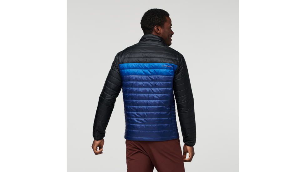 Cotopaxi Capa Insulated Jacket - Mens, Black/Maritime/Pacific, Medium, CAPJ-F22-BLKMT-M-M