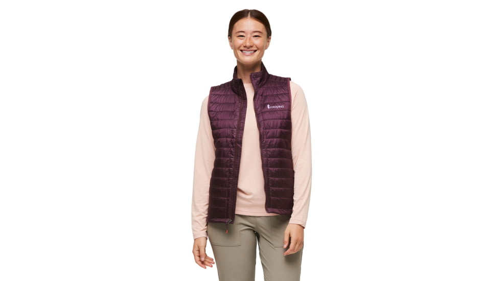 Cotopaxi Capa Insulated Vest - Womens, Cotopaxi Wine, Medium, CAPV-F23-CPWN-W-M
