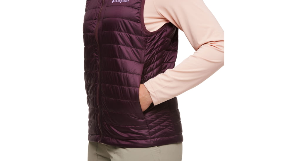 Cotopaxi Capa Insulated Vest - Womens, Cotopaxi Wine, Medium, CAPV-F23-CPWN-W-M