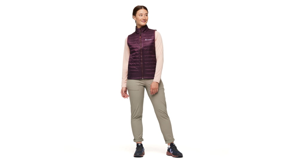Cotopaxi Capa Insulated Vest - Womens, Cotopaxi Wine, Medium, CAPV-F23-CPWN-W-M